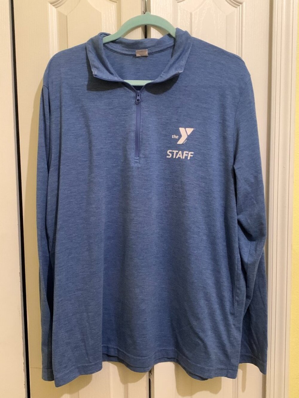 YMCA Staff Quarter-Zip Pullover - Size XL